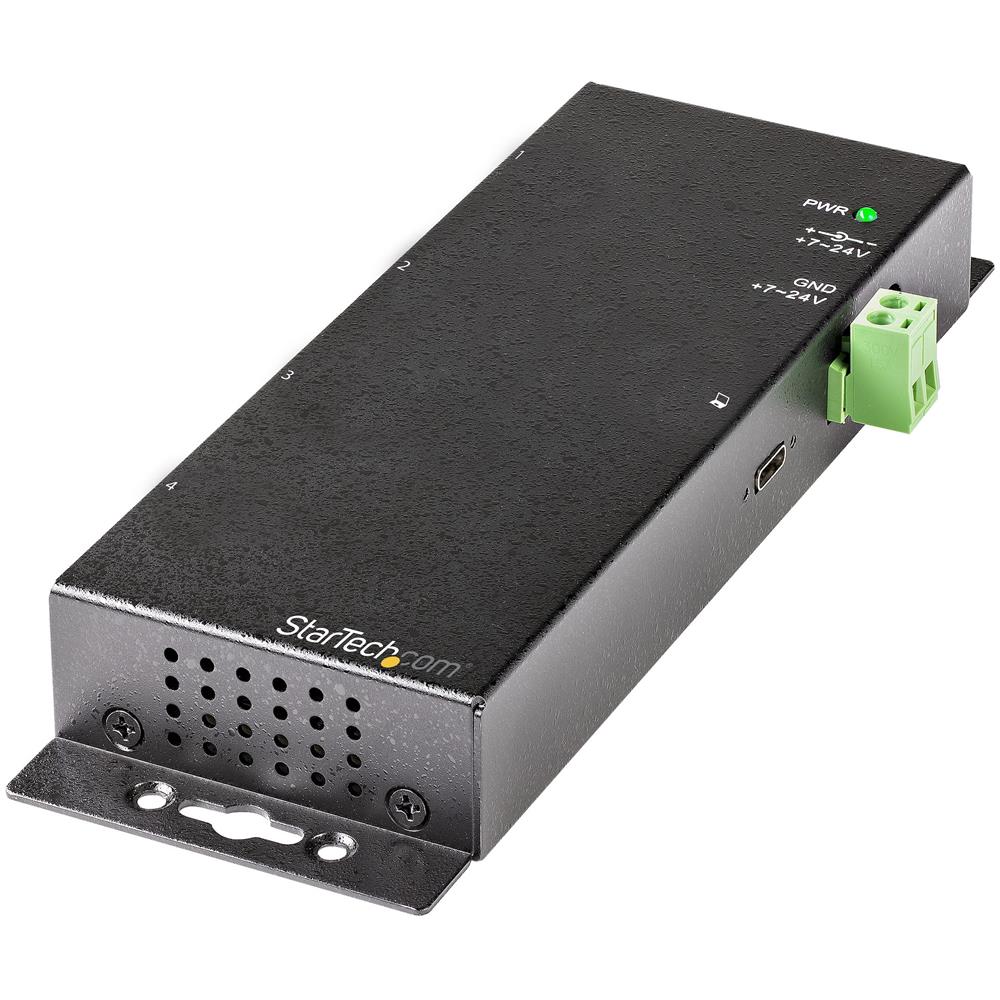 Hub US- C USB-A a 4 Porte 10 Gbps - Replicatore di porte 2x USB Type C e 2x USB Type A in metallo - Hub USB 3.1 Gen 2 con protezione alle sovratensioni di tipo ESD - Autoalimentato - Foto 1