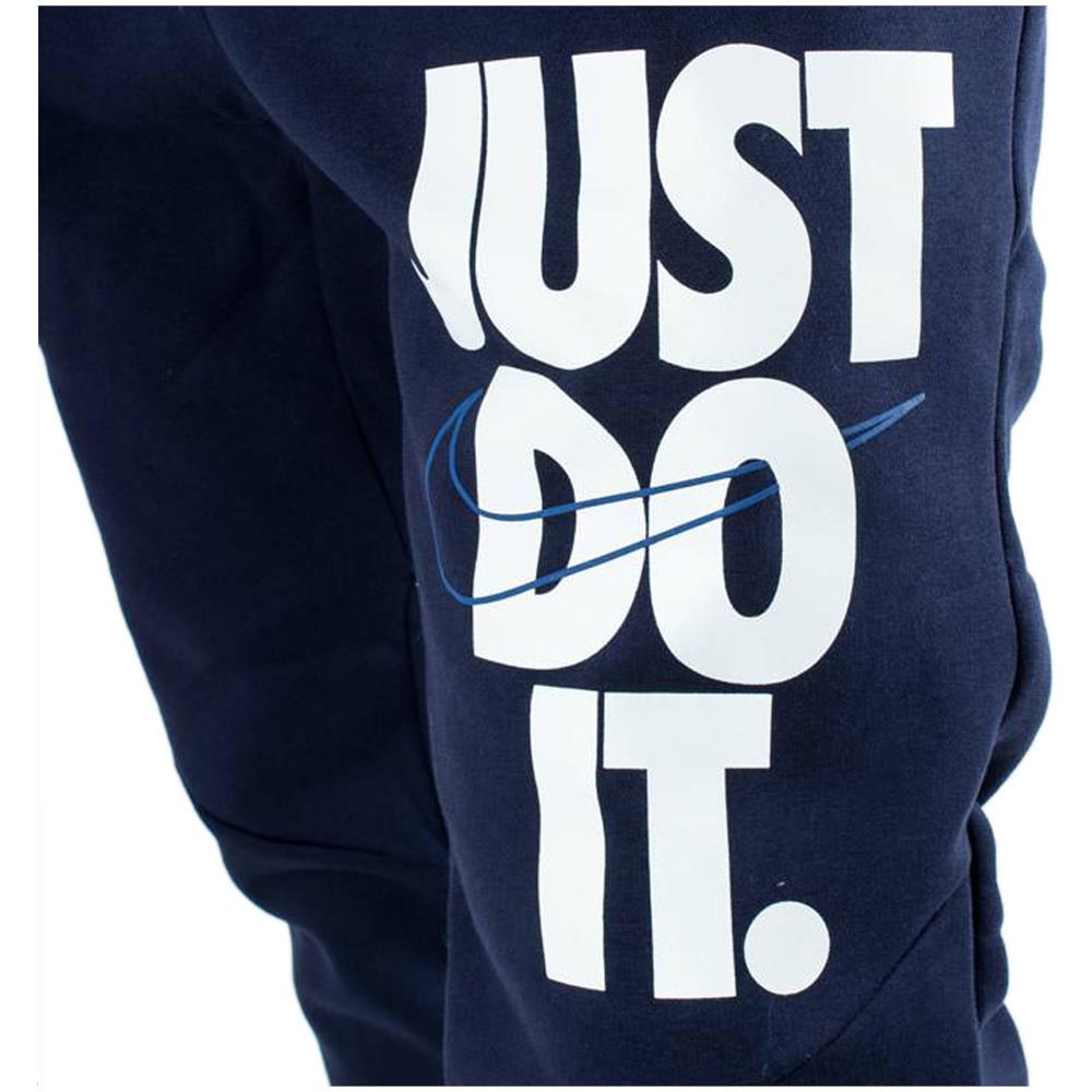 Pantalone In Felpa Uomo Sportswear Jogger Just Do It Blu Taglia Xxl Codice 931903-451 - Foto 5