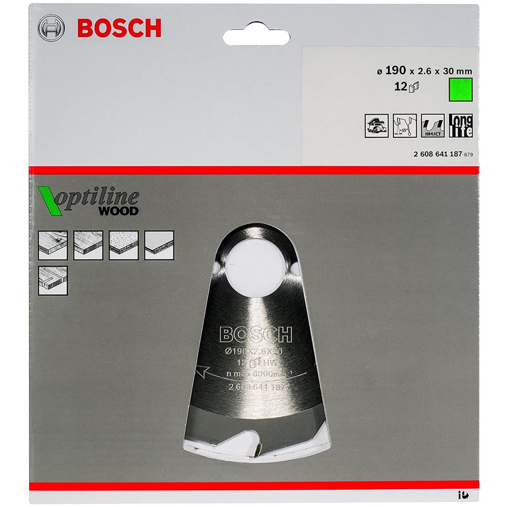 2 608 641 187, Legno, ATB (Alternate Top Bevel), 7/42 - Foto 2