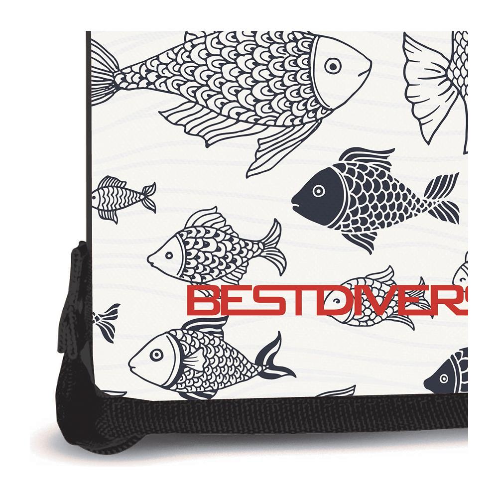 Dive Log Psychedelic 26x18x5 Cm Bianco 6 Anelli - Foto 2