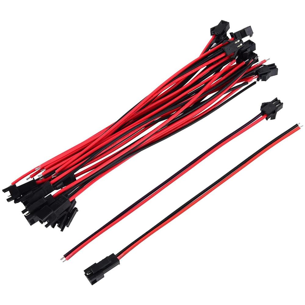 Cavo Coppie Jst 2pin 22awg Lunghezza Totale Mm135 (20 Maschi + 20 Femmine)  - Foto 3
