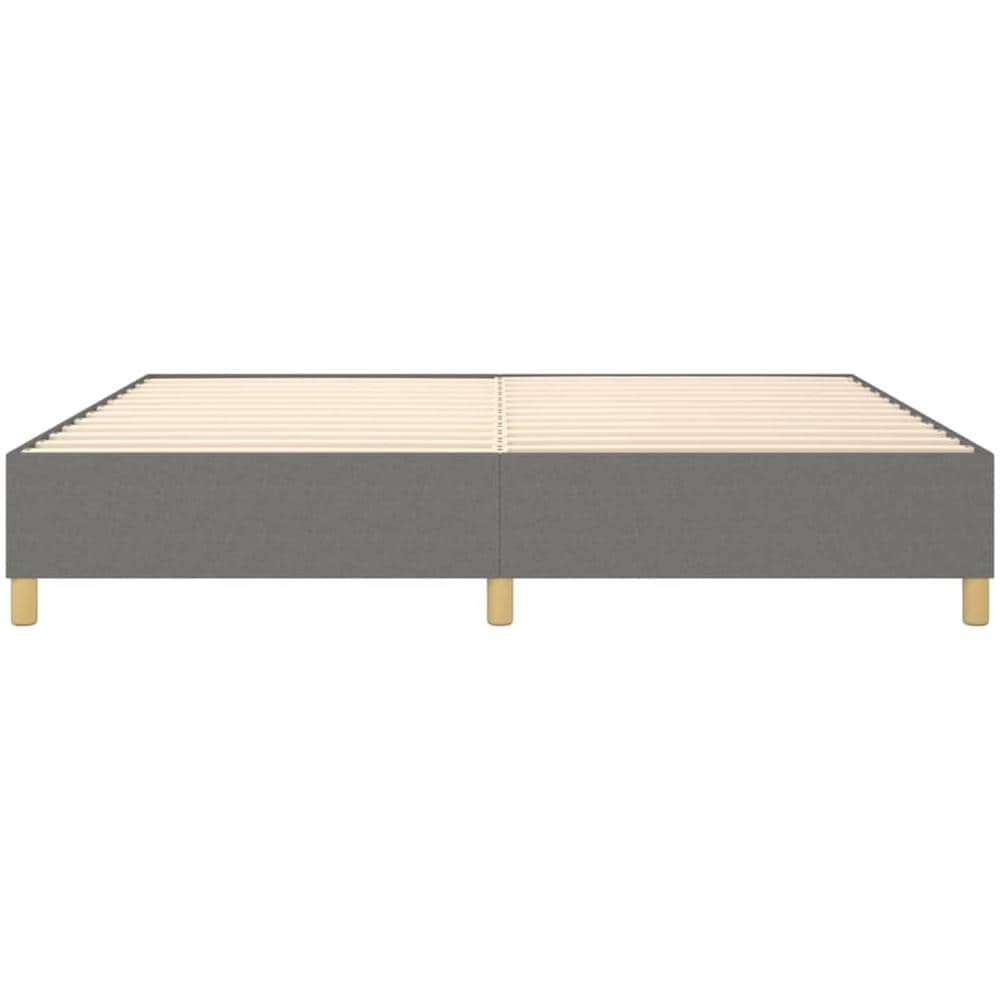 Giroletto a Molle Grigio Scuro 140x200 cm in Tessuto - Foto 2