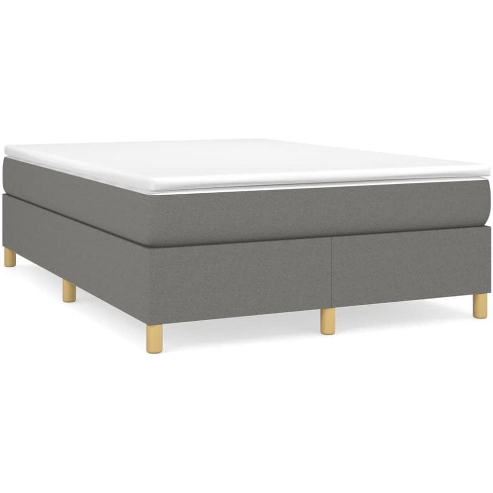 Giroletto a Molle Grigio Scuro 140x200 cm in Tessuto - Foto 1
