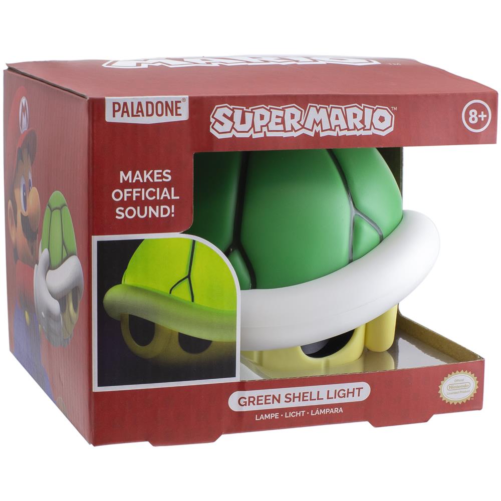 Nintendo - Super Mario Lampada A Conchiglia Verde Con Suono - Foto 8