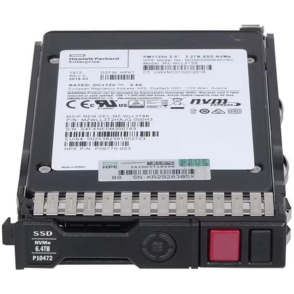 SSD 6,4 TB Serie P10472-001 2.5" Interfaccia PCIe - Foto 1