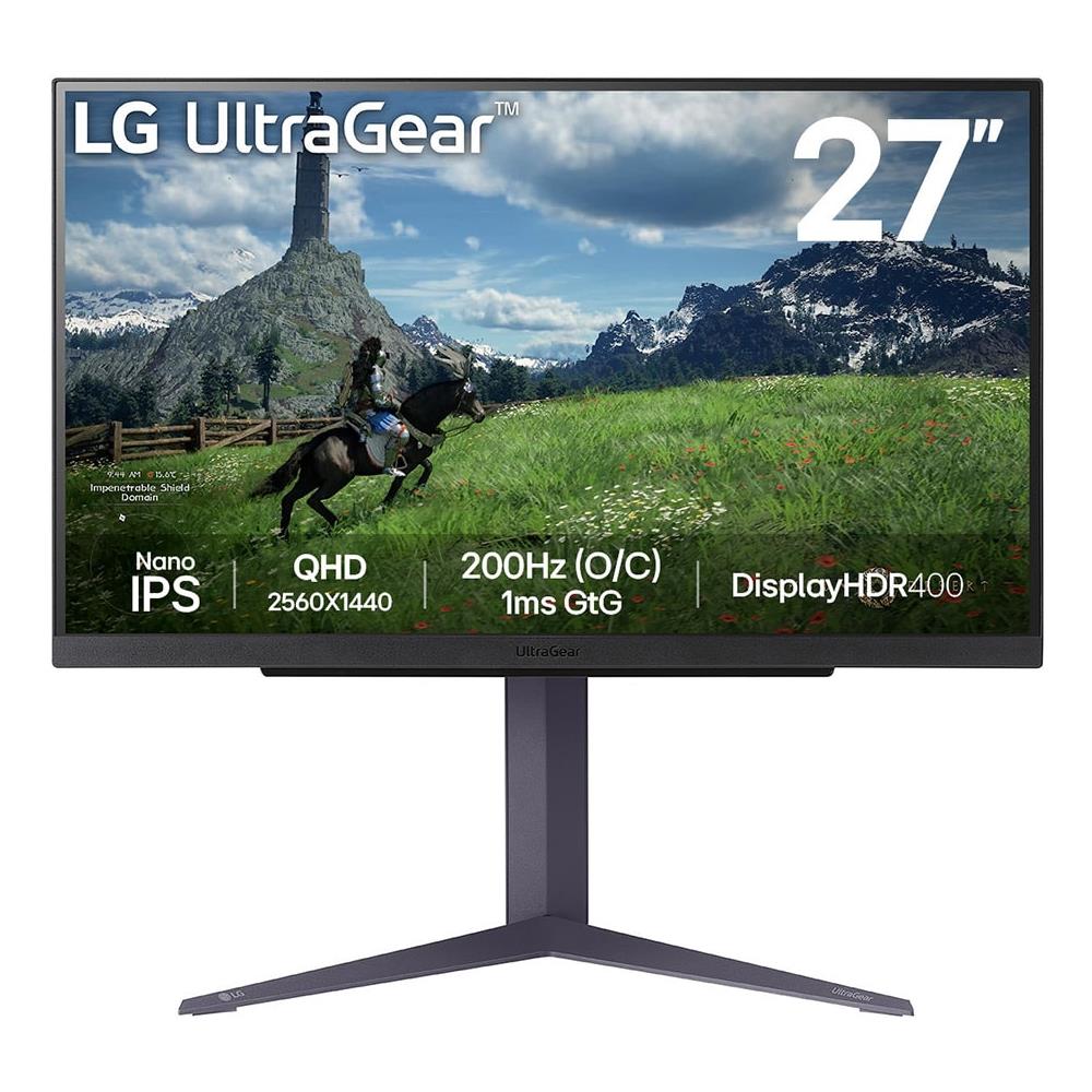 27GS85Q-B Monitor PC 68,6 cm (27") 2560 x 1440 Pixel Quad HD LCD Nero - Foto 1