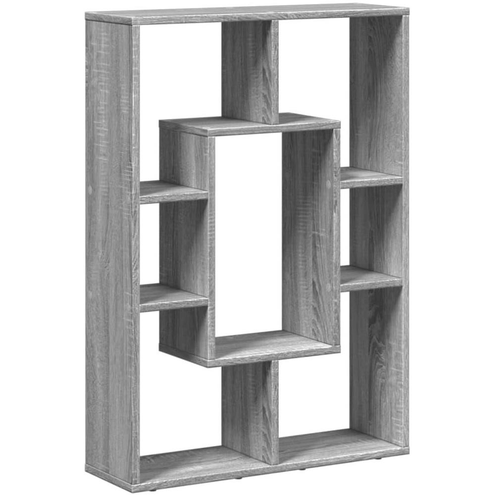 Libreria Grigio Sonoma 63x20x90 cm in Truciolato - Foto 1