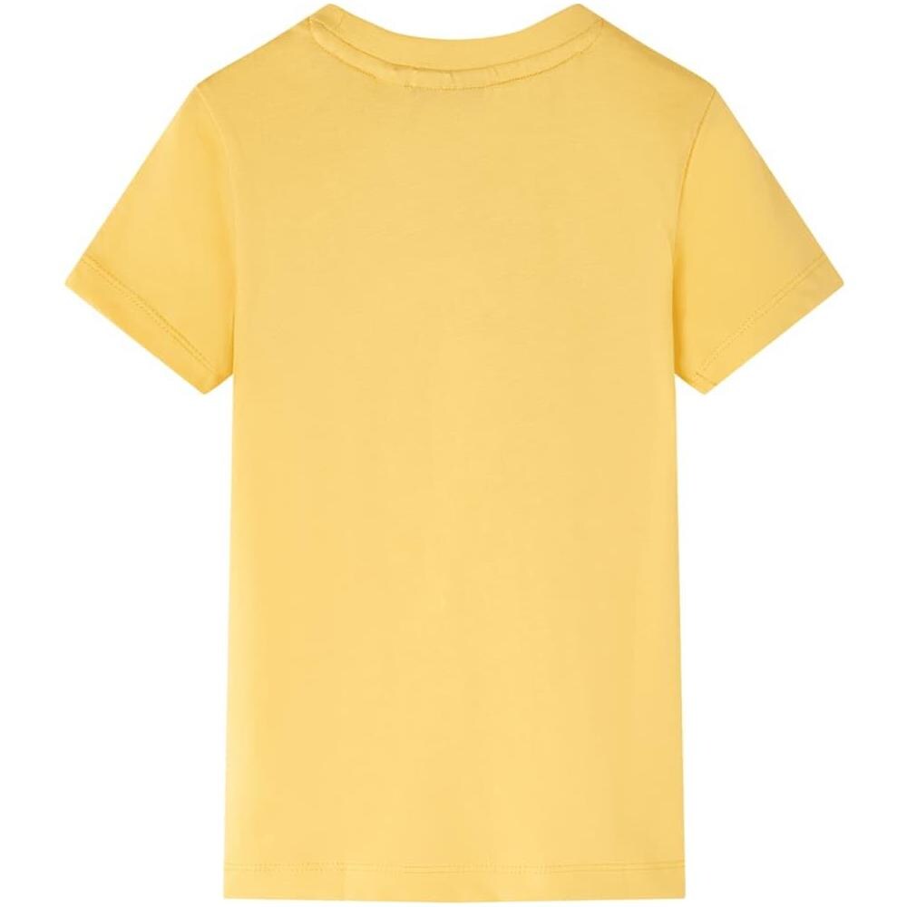 Maglietta per Bambini Ocra Chiaro 128 - Foto 2