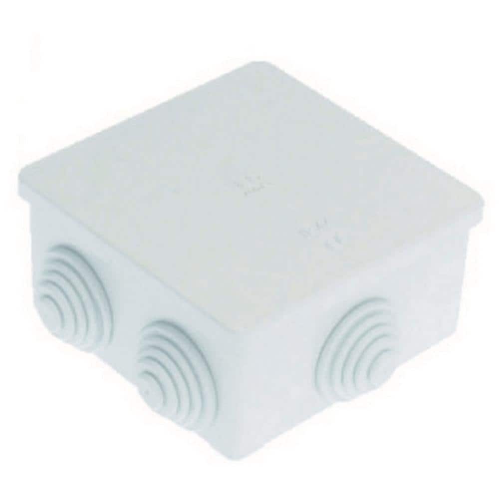 Cassetta Di Derivazione Bianco 100 x 100 x 50 mm TRE60553 - Foto 1