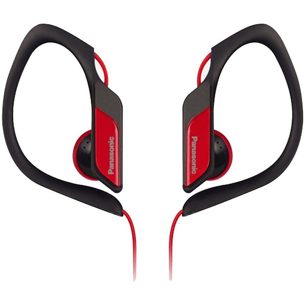 Auricolari ad Archetto RP-HS34 con Clip colore Nero / Rosso - Foto 1