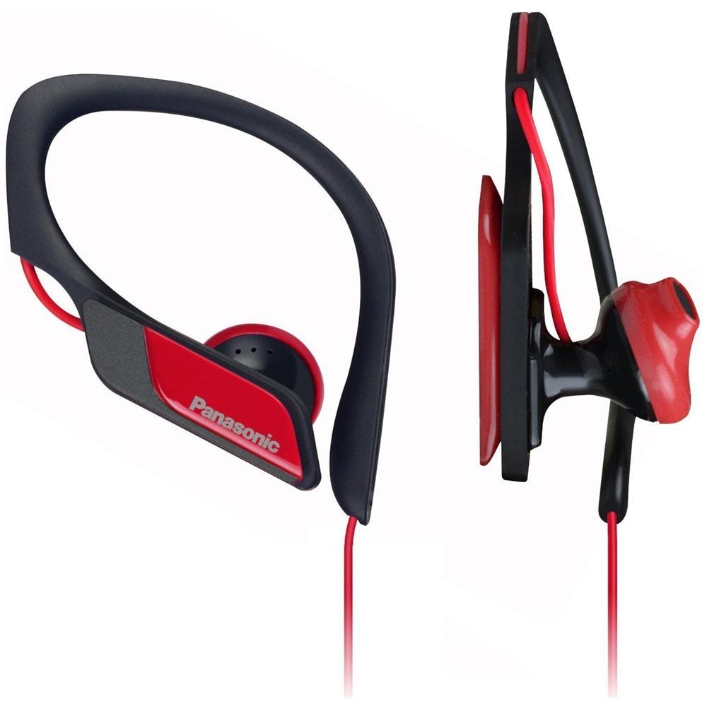 Auricolari ad Archetto RP-HS34 con Clip colore Nero / Rosso - Foto 2