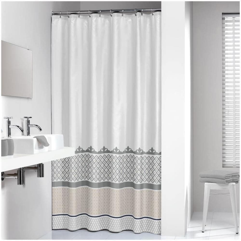 Tenda Per Doccia Marrakech 180 Cm Argento 235281318 - Foto 1