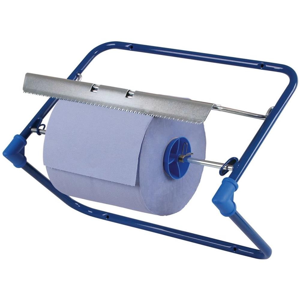 Porta Rotoli A Parete In Metallo Blu 29563 - Foto 2