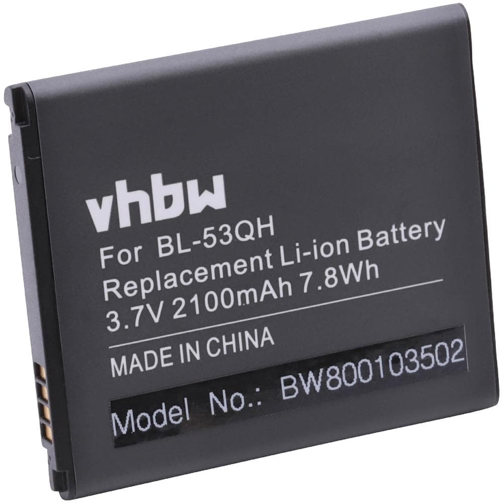 Li-ion Batteria 2100mah (3.7v) Per Cellulari E Smartphone Come Lg Bl-53qh - Foto 1