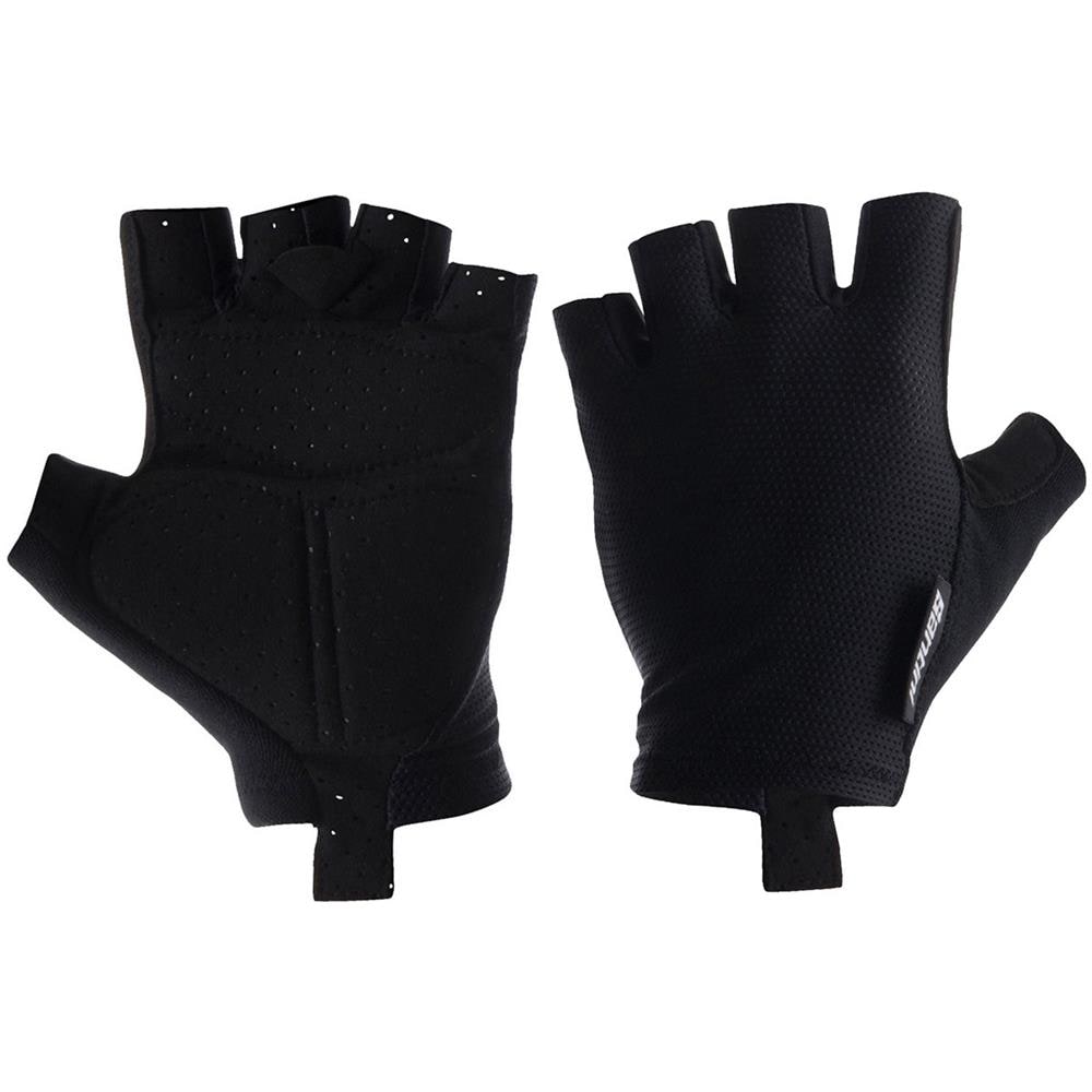 Guanti Senza Dita Ciclismo Santini 365 Brisk Short Finger Nero (l, Nero) - Foto 2