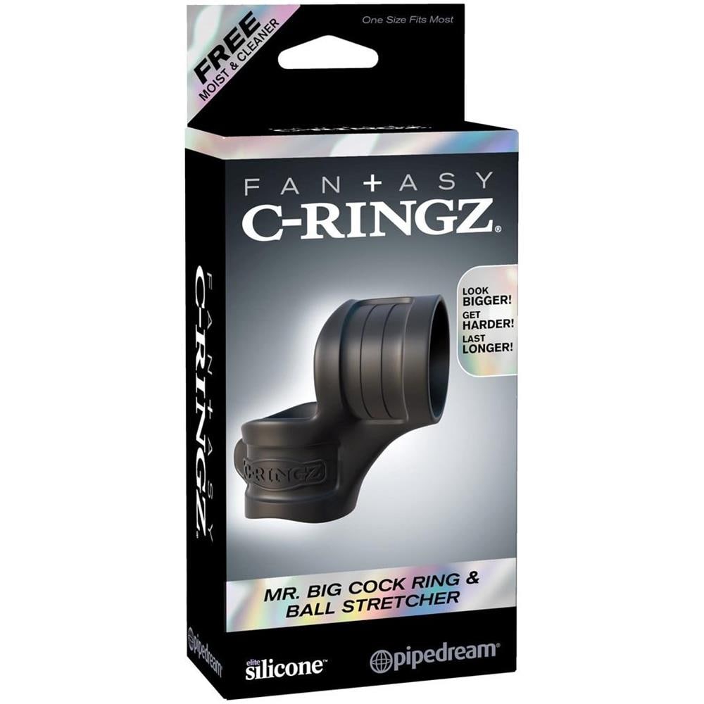 Anello Fantasy-c Pene E Testicoli Nero - Foto 1