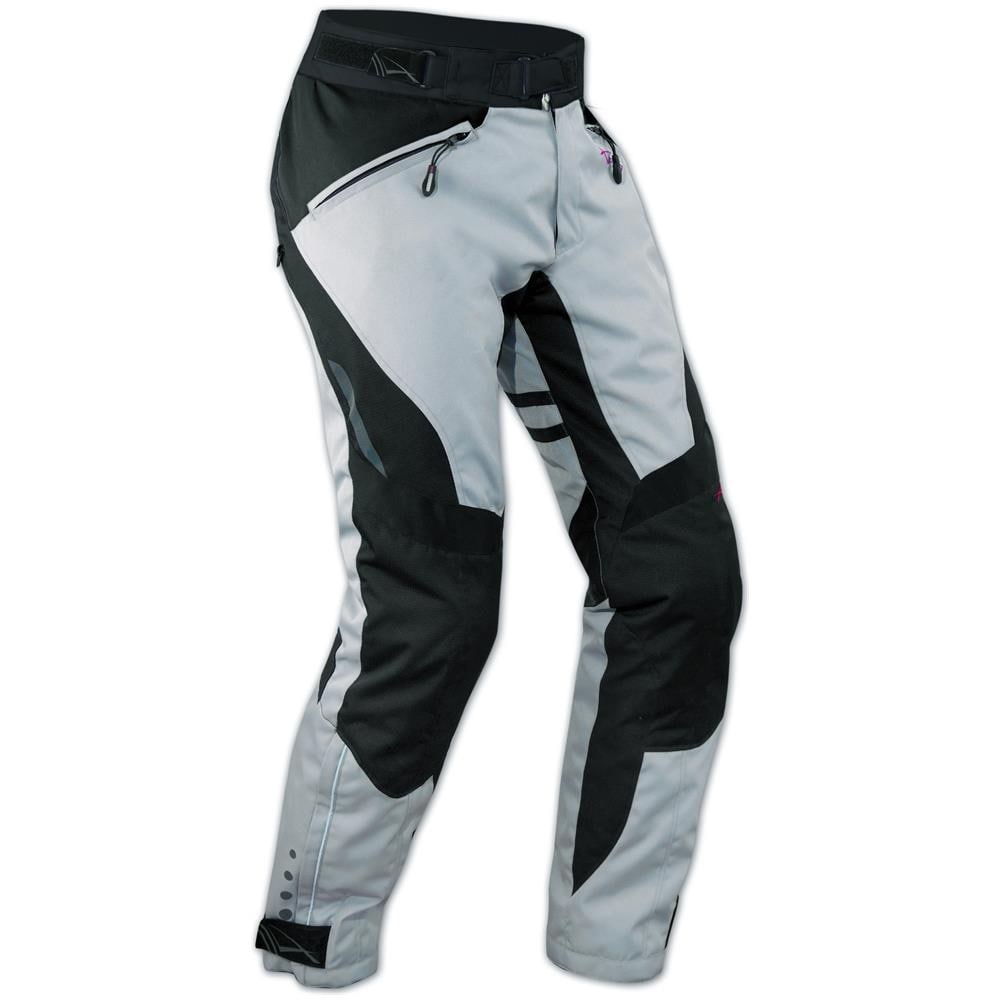 Pantaloni Donna Lady Impermeabile Moto Imbottitura Termica Estraibile Grigio 32 - Foto 1
