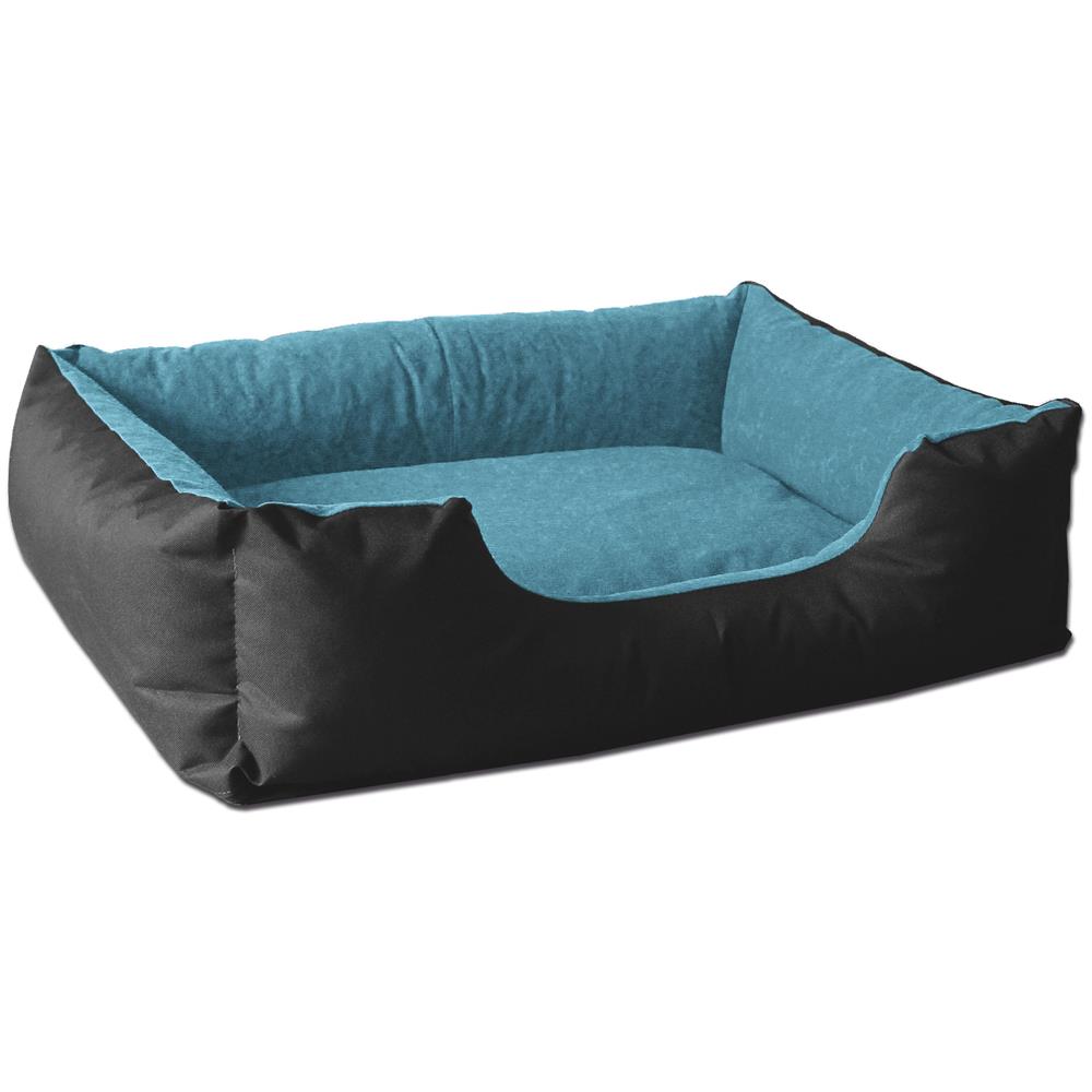 Lupi Letto Per Cane / gatto Cuccia Cuscino Per Cane, Divano Per Cane, Cestino Per Cane, Nero / blu M - Foto 1