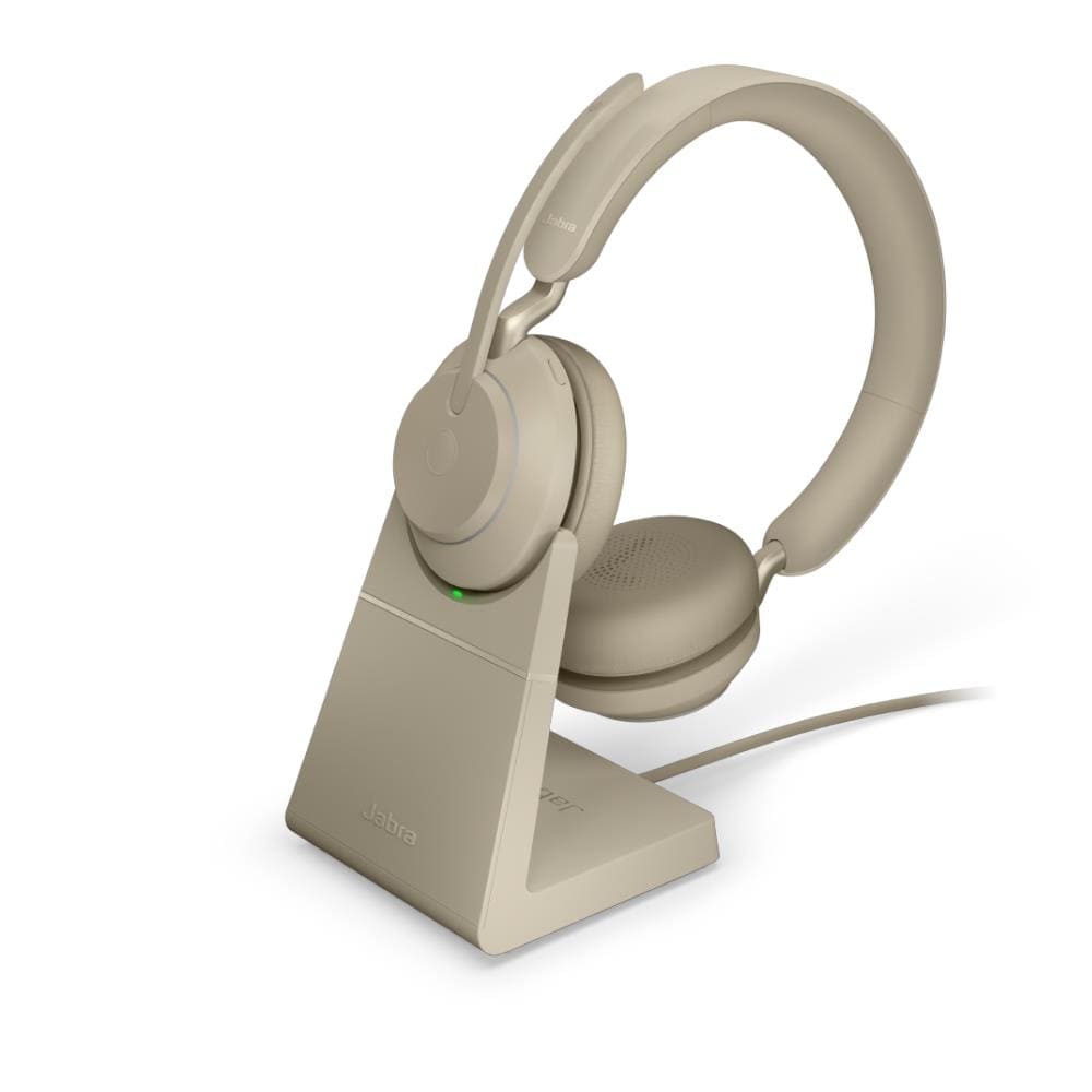 Evolve2 65 Cuffie Professionale Bluetooth con Microffono Colore Beige - Foto 1