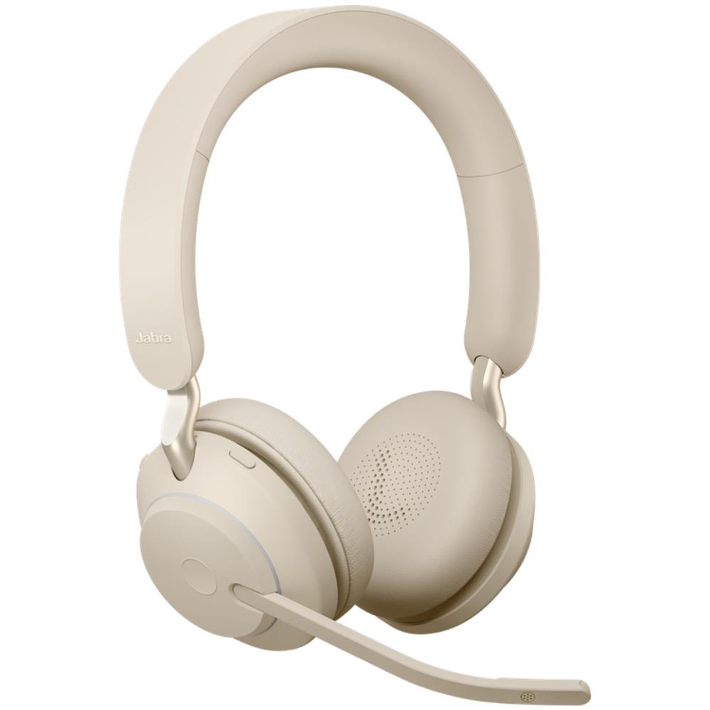 Evolve2 65 Cuffie Professionale Bluetooth con Microffono Colore Beige - Foto 2