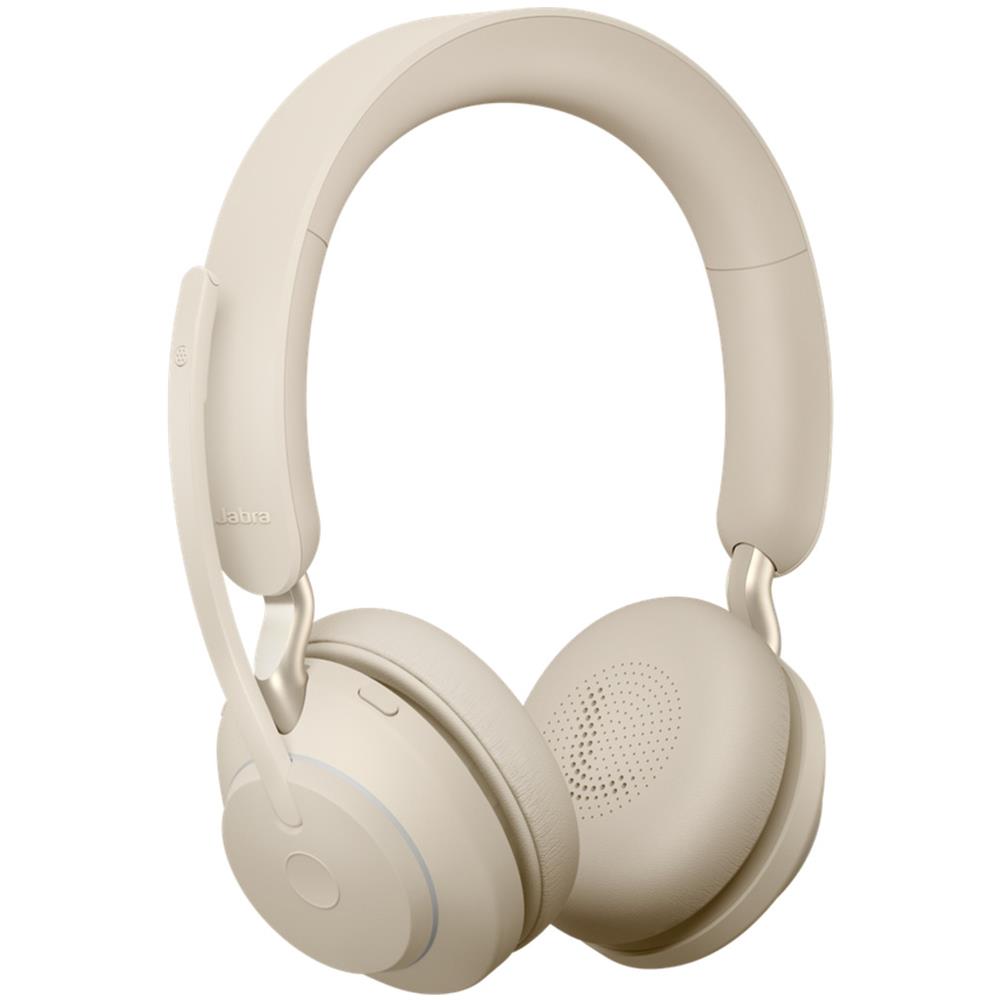 Evolve2 65 Cuffie Professionale Bluetooth con Microffono Colore Beige - Foto 5
