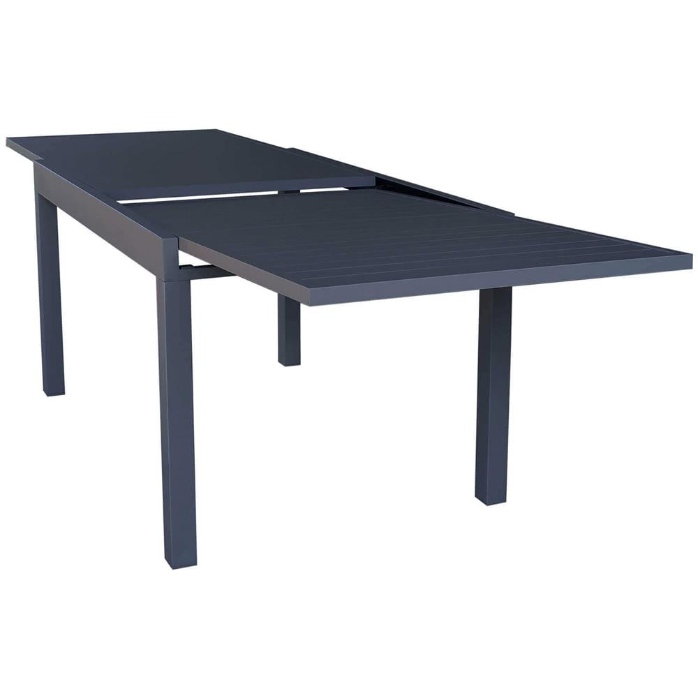 Jerri - Set Tavolo In Alluminio Cm 135/270 X 90 X 75 H Con 6 Poltrone Dynamo - Foto 4