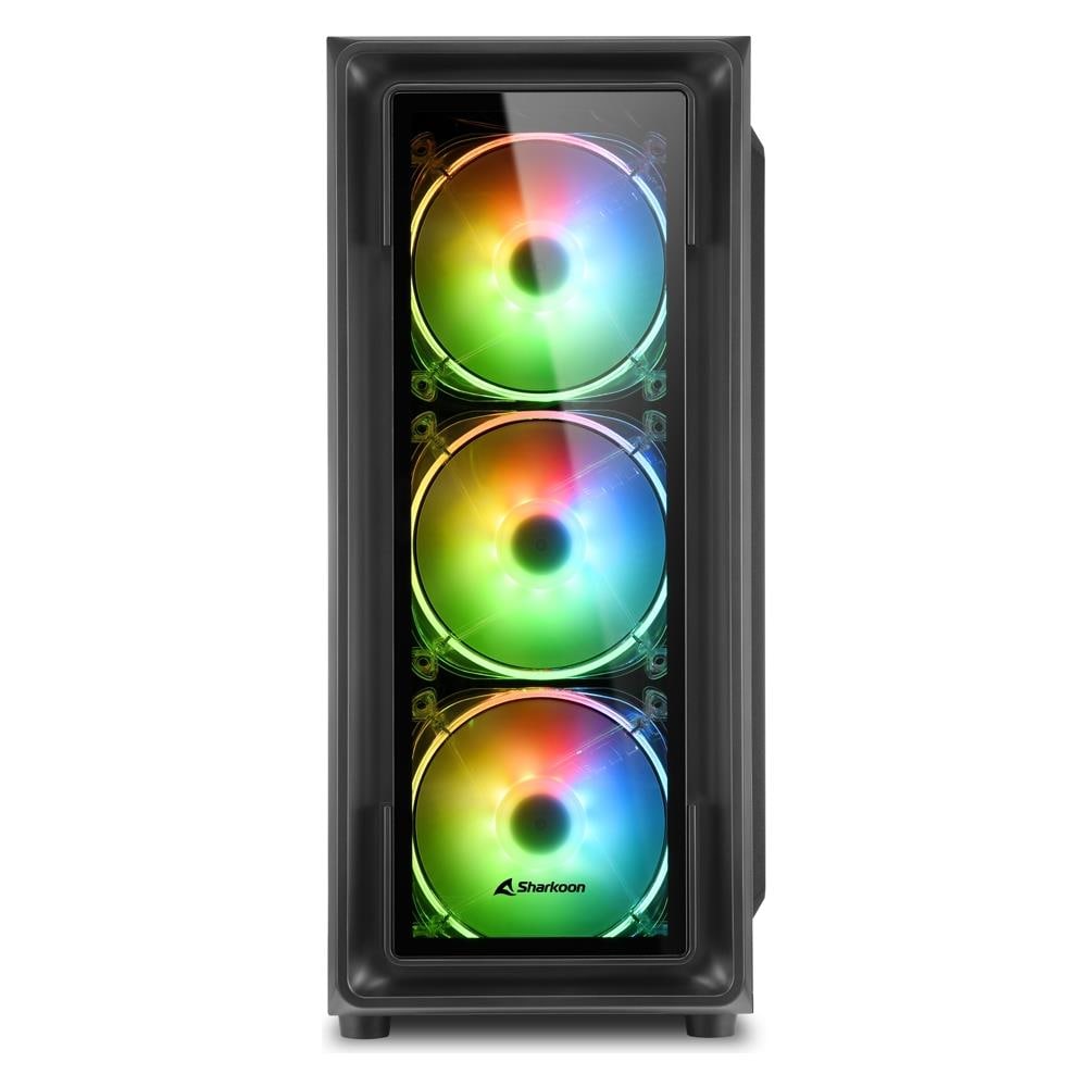 Case TK4 RGB Middi Tower Mini-ITX / Micro-ATX / ATX Colore Nero - Foto 1