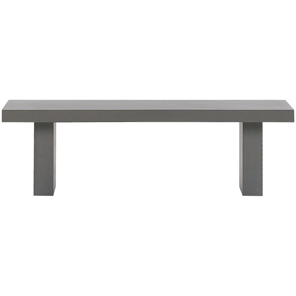 Panca Da Giardino In Cemento Grigio 150 X 40 Cm Taranto - Foto 1