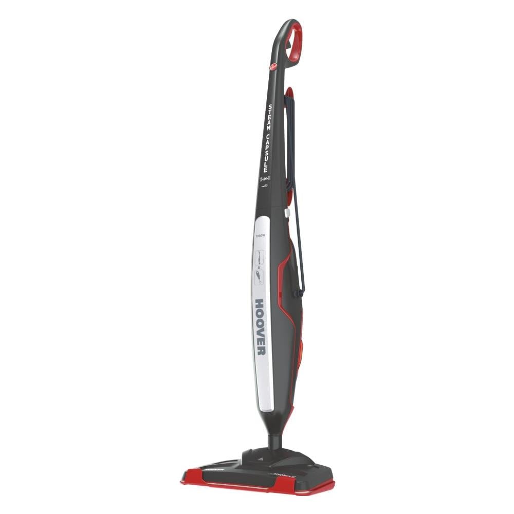 Scopa a Vapore Steam Capsule CA2IN1P 011 2 in 1 Potenza 1700 Watt Capacità 0,35 Litri Colore Nero /Rosso - Foto 1