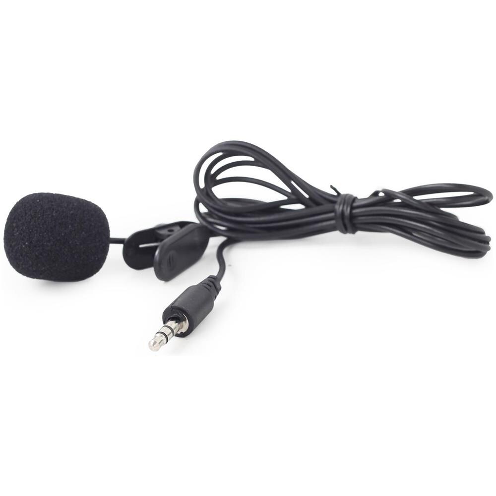 Microfono A Clip Gembird Da 3,5 Mm Nero Mic-c-01 - Foto 2