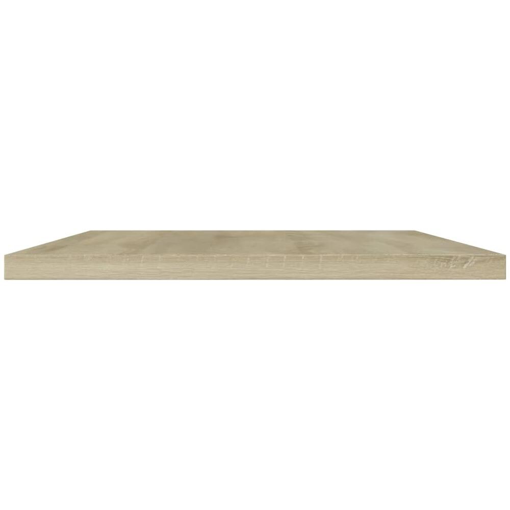 Ripiani per Libreria 4pz Rovere Sonoma 40x30x1,5cm Multistrato - Foto 3