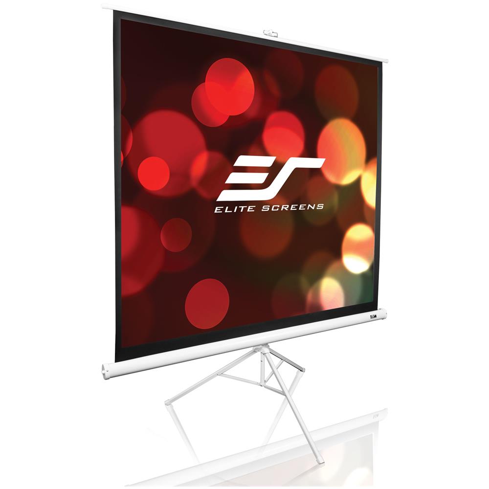 Schermo per Videoproiettore Con Stativo Treppiede T113NWS1, 8,1 kg, Bianco - Foto 1