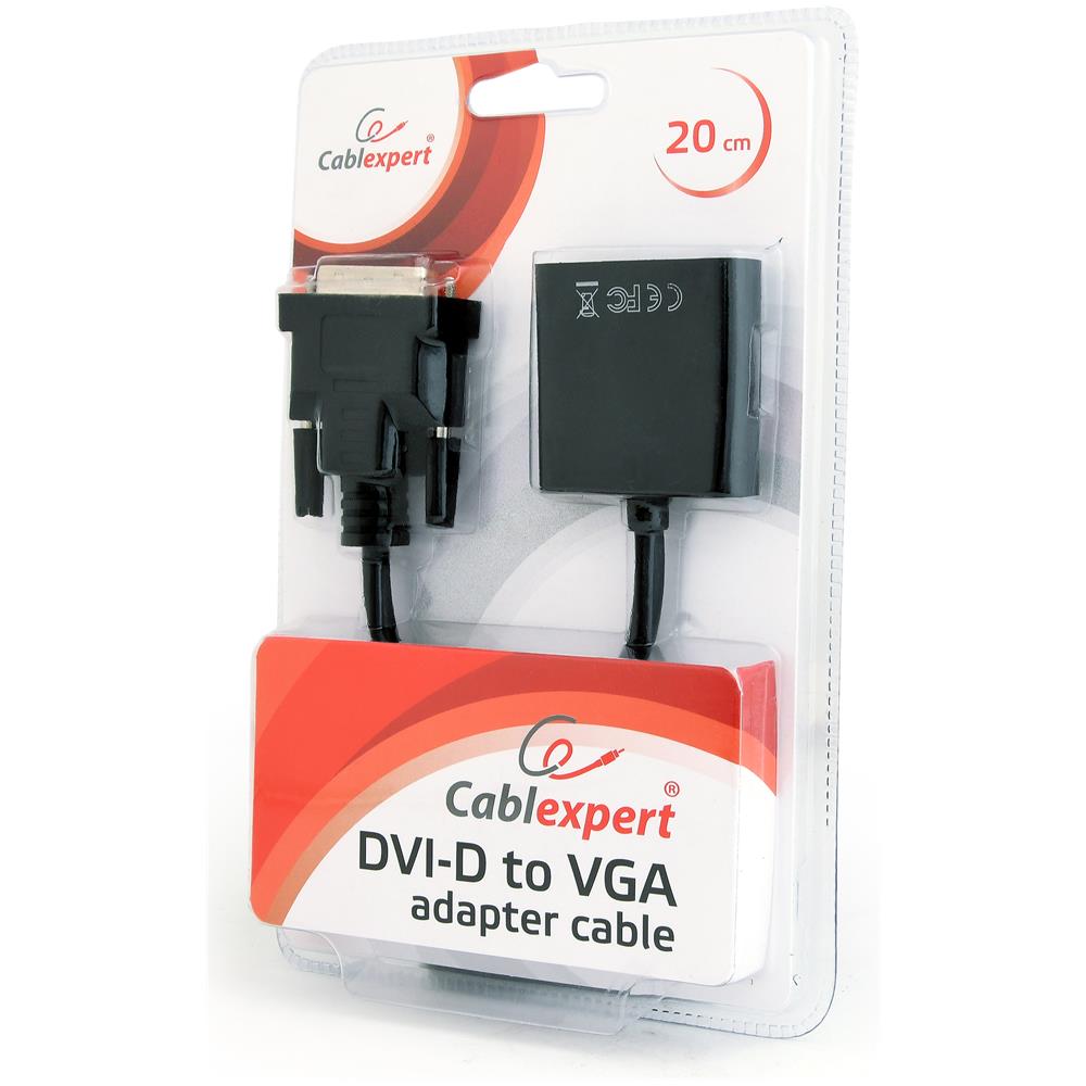 DVI-D - VGA Nero cavo di interfaccia e adattatore - Foto 2