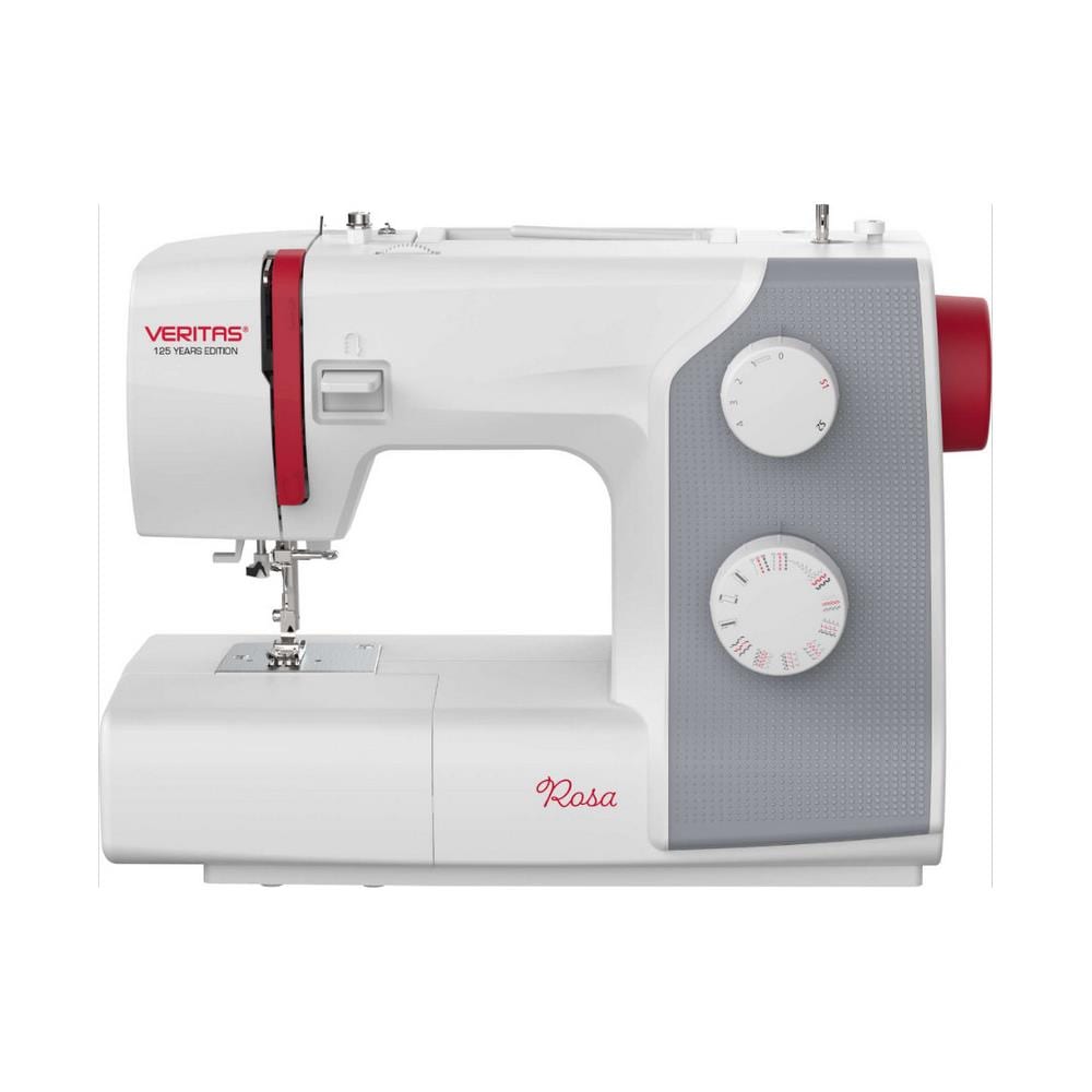 Rosa - Macchina Da Cucire 23 Programmi - Asola Automatica In 4 Passaggi - Velocità (rpm) : 750 + / - 50 - Tagliafilo Integrato - Foto 2