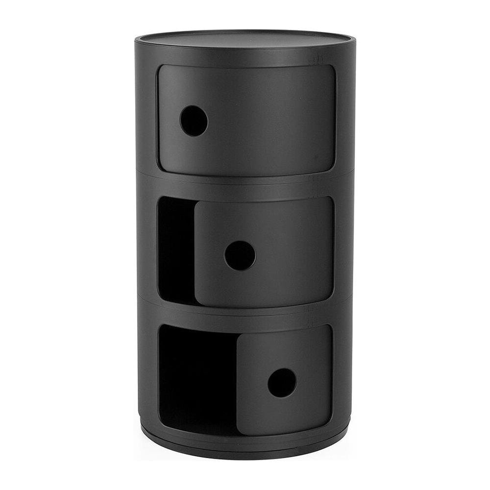 Componibile 3 Elementi Nero Mat - Foto 1