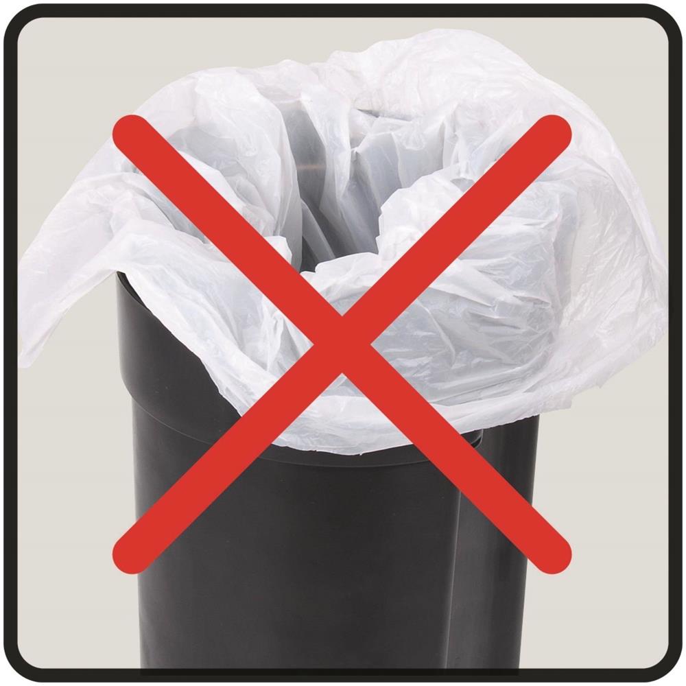 Pattumiera Per Bagno Leman, 5 L, - Foto 2