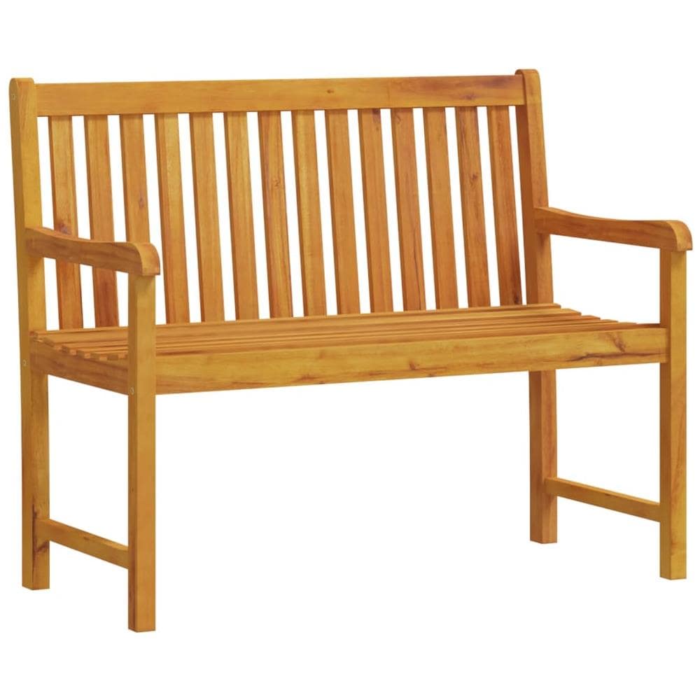 Panchina da Giardino 110 cm in Legno Massello d'Acacia - Foto 2