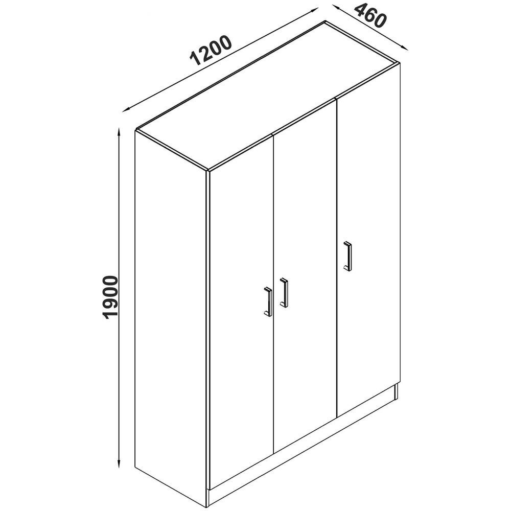 Olmy - Armadio A 3 Ante - Foto 2