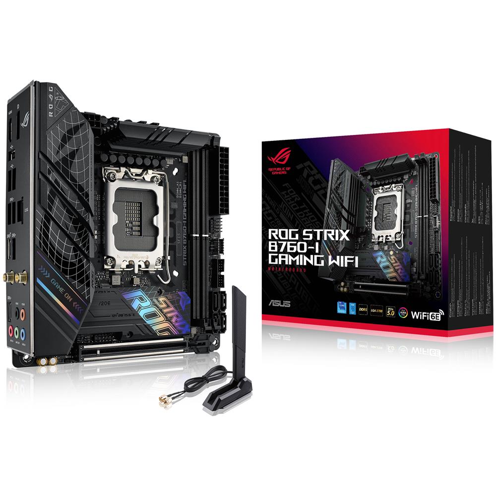 Scheda Madre ROG Strix B760-I Gaming WiFi Socket LGA 1700 Chipset B760 mini ITX - Foto 1