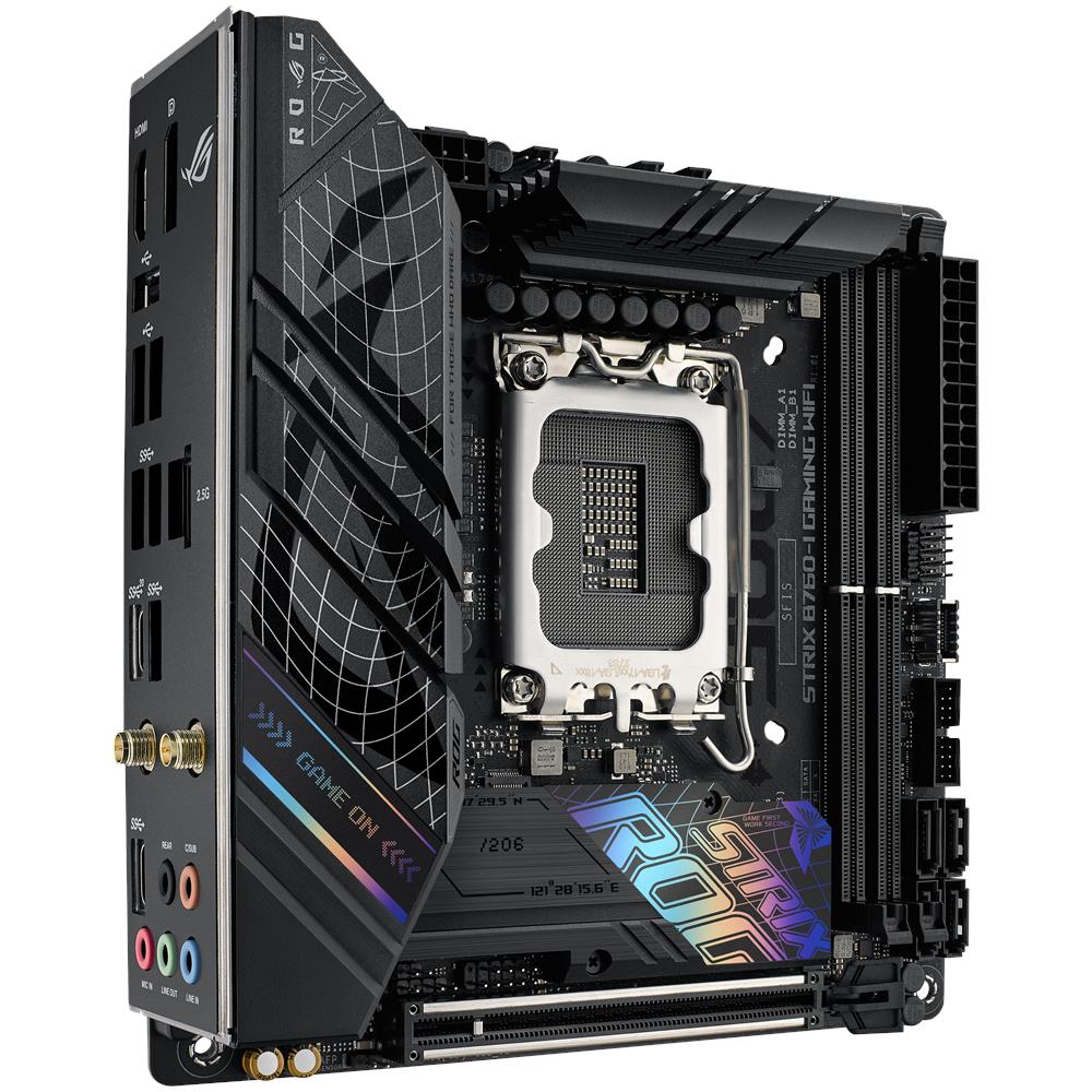 Scheda Madre ROG Strix B760-I Gaming WiFi Socket LGA 1700 Chipset B760 mini ITX - Foto 2