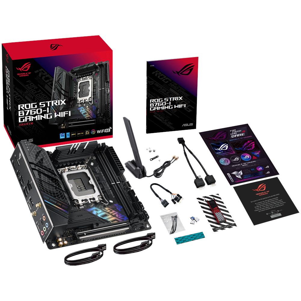 Scheda Madre ROG Strix B760-I Gaming WiFi Socket LGA 1700 Chipset B760 mini ITX - Foto 8