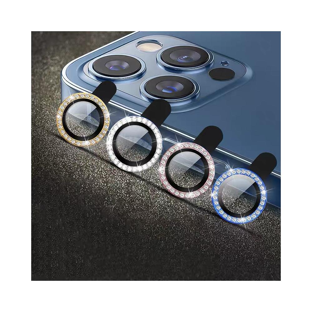 Protezione Fotocamera Con Strass Confezione Da 2 Silver - Foto 2