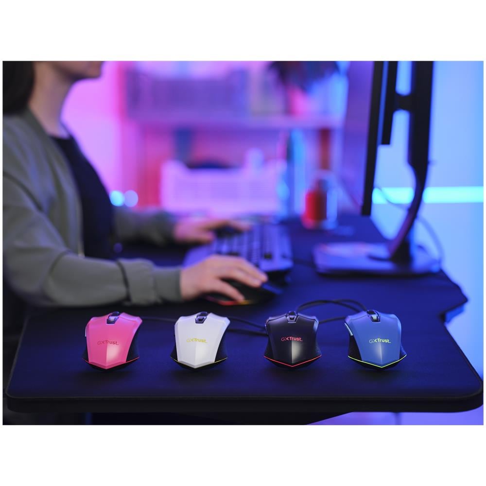 GXT109P FELOX GAMING MOUSE PINK - Foto 9