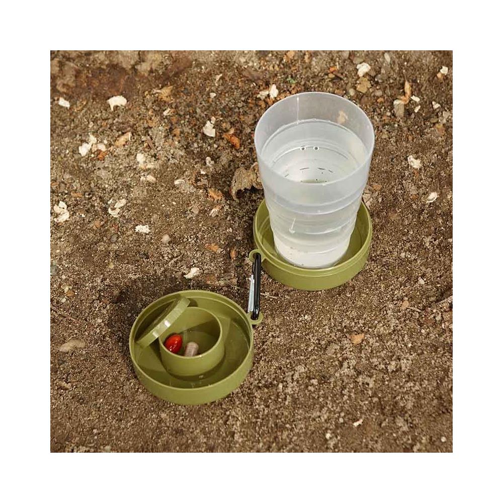 Bicchiere Pieghevole Con Scomparto Per Tablet - Foto 1