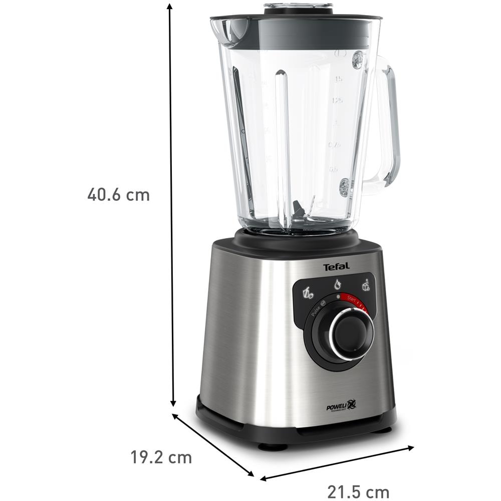 Perfectmix+ BL871D 1,5 L Frullatore da tavolo 1200 W Acciaio inox, Grigio - Foto 9