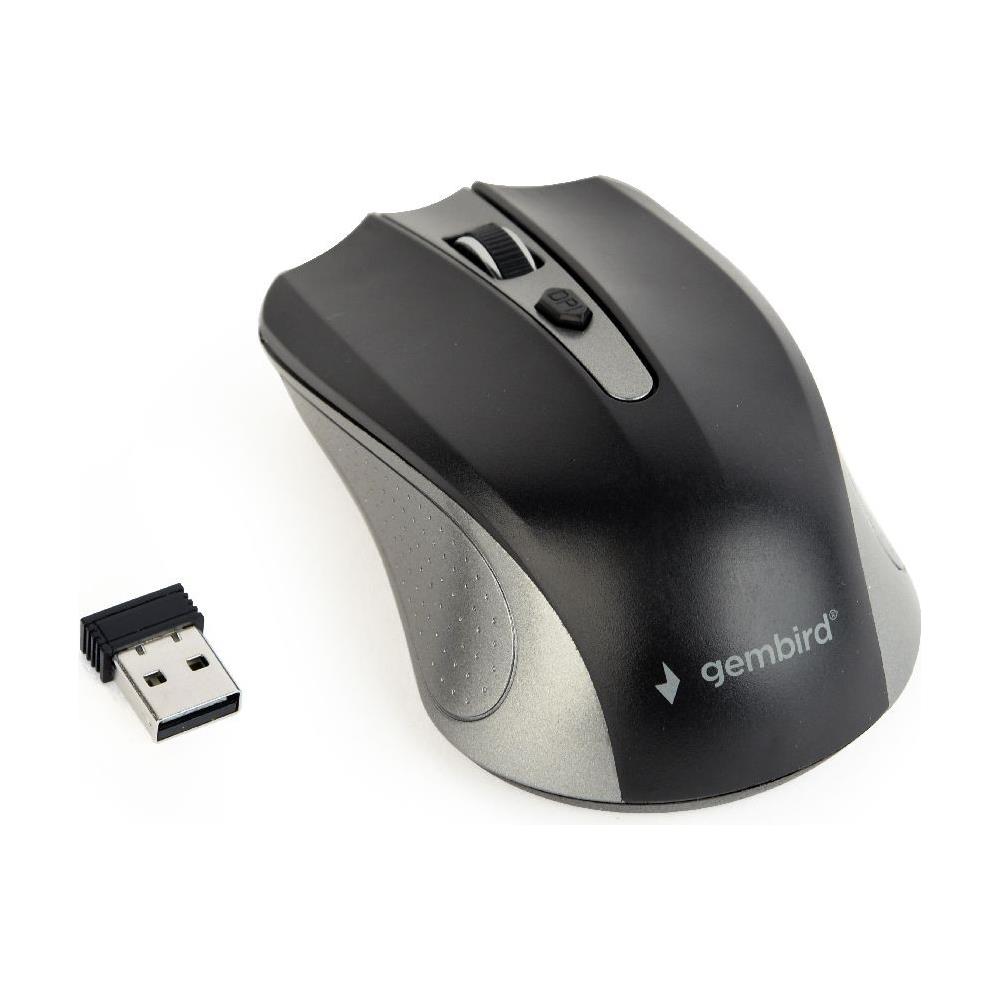 Gembird Mouse Senza Fili Space Grey Black - Foto 1