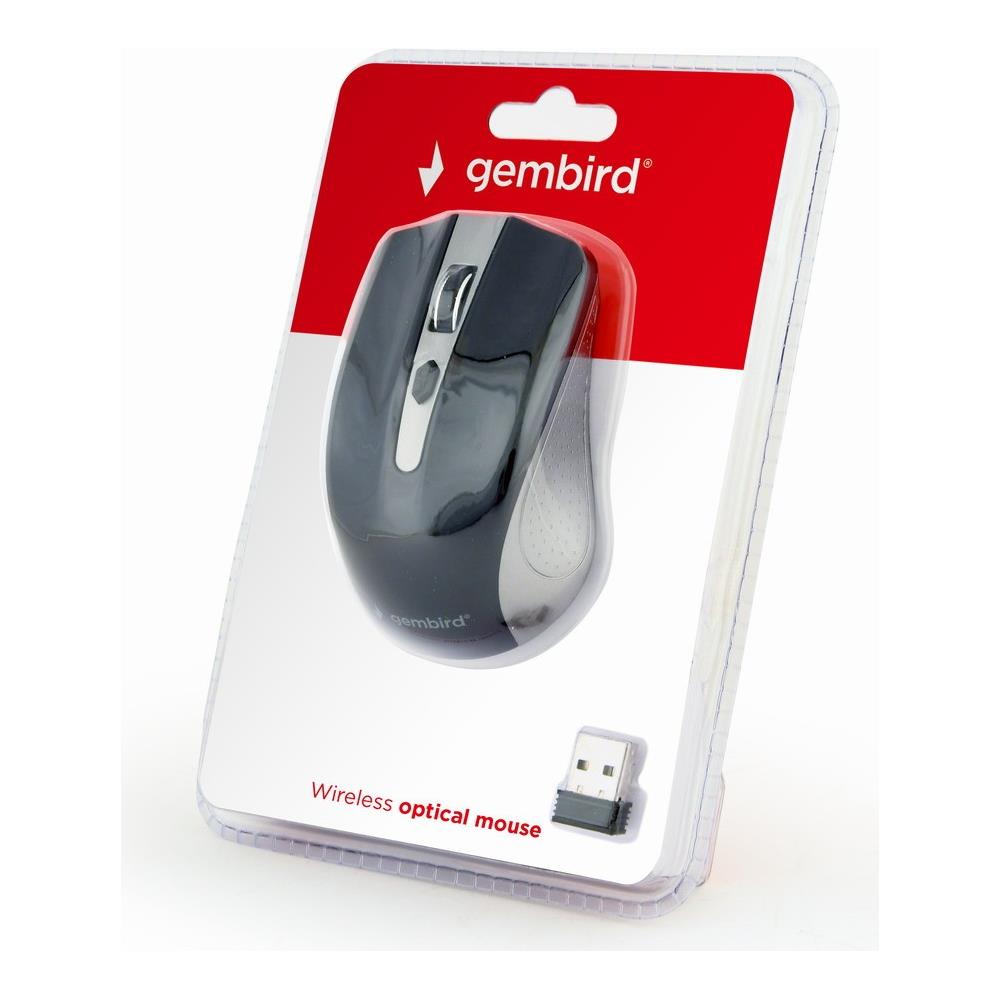 Gembird Mouse Senza Fili Space Grey Black - Foto 3