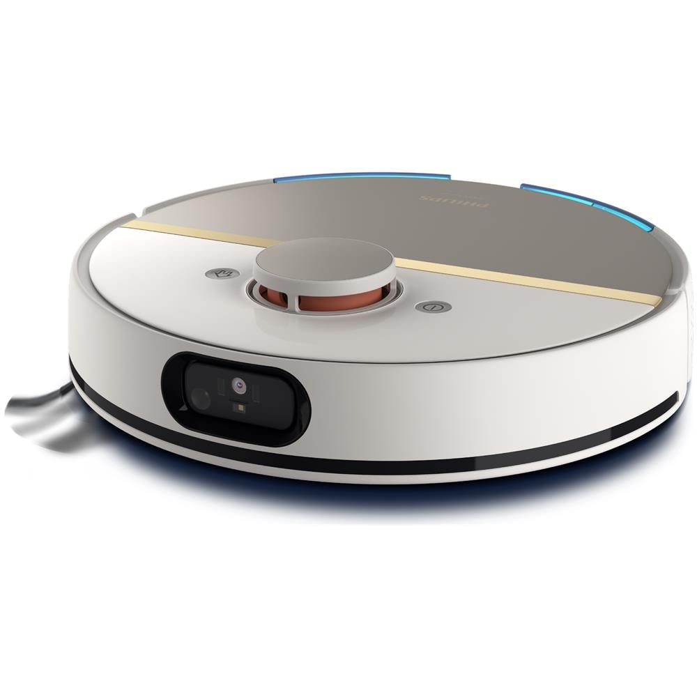 Robot Aspirapolvere e MOP HomeRun serie 7000 Aqua Wi-Fi Colore Oro / Bianco - Foto 1