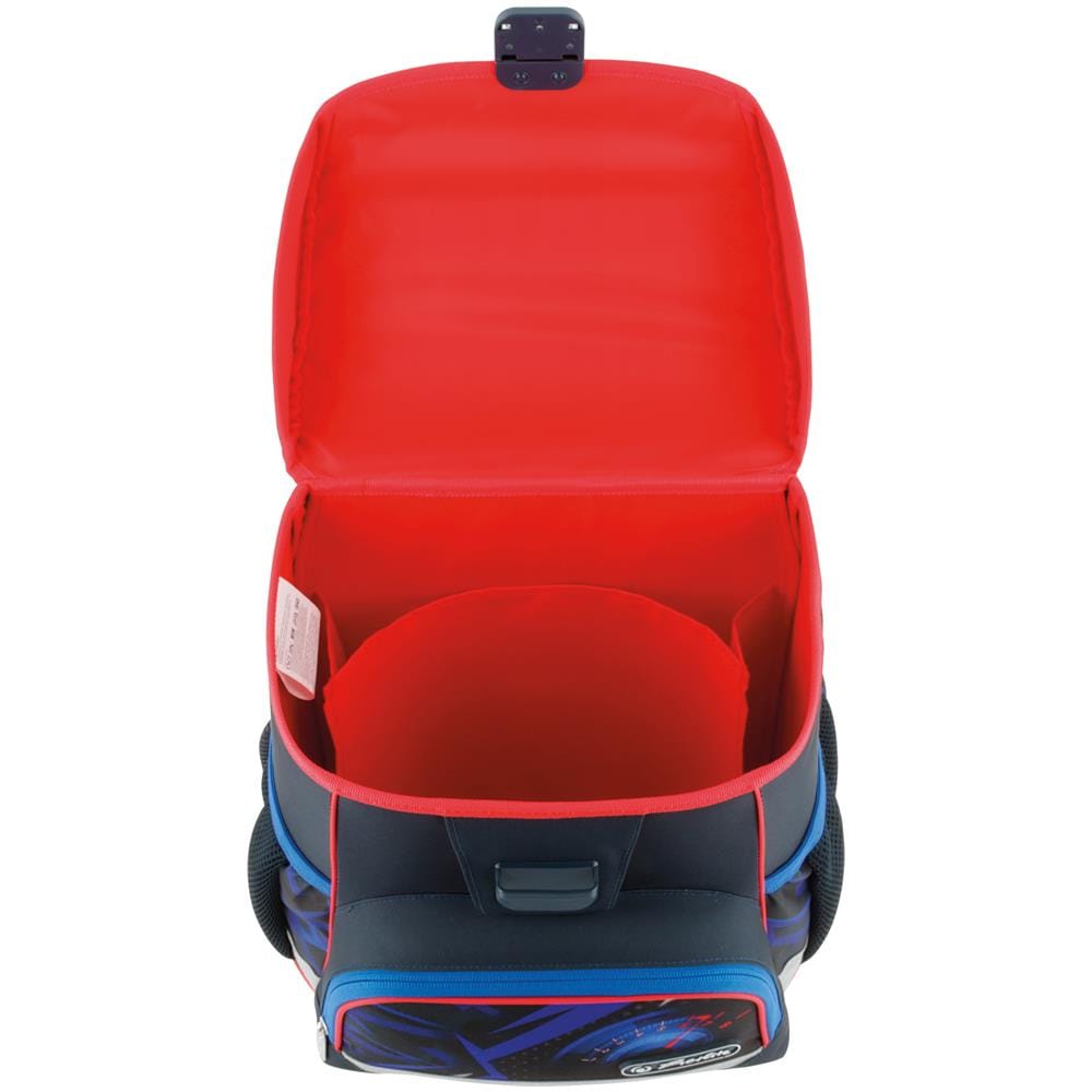 Loop Plus High Speed set di zaini per la scuola Ragazzo Poliestere Blu, Rosso - Foto 2