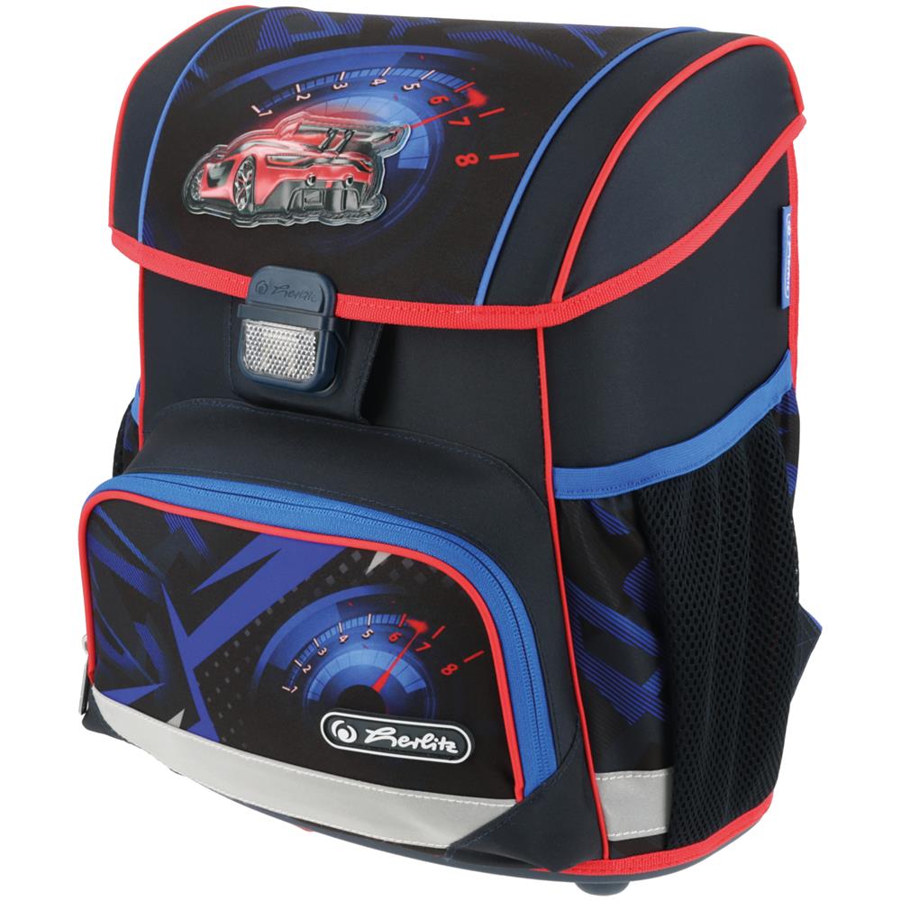 Loop Plus High Speed set di zaini per la scuola Ragazzo Poliestere Blu, Rosso - Foto 14